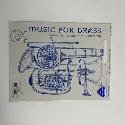 Come Christians Join to Sing Sheet Music Brass Quintet Intrada Grade 4 Hymn - Image 1 of 3