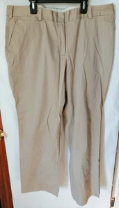 Lands End Pants Mens 38 Khaki Classic Chino Workwear Casual Cotton - Picture 1 of 3