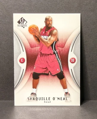 2006-07 SP Authentic SHAQUILLE O'NEAL #43 Miami Heat - Image 1 of 2