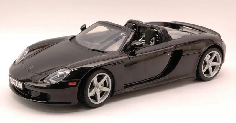 Motormax Porsche Carrera GT 2000 Black 1 18 Mtm73163bk
