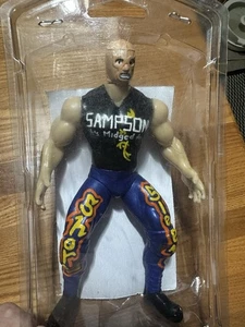 Micro "Midget" Championship Wrestling "Short Sleeve Sampson" RARE Indie Fig MCW - Bild 1 von 2