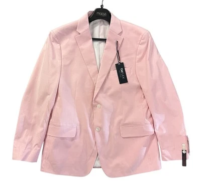 NUEVO Abrigo Blazer Chaqueta Tommy Hilfiger Lannister Calce Moderno Deportivo Rosa Talla 44S Foto 1 de 4