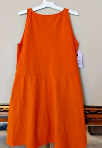 WILD FABLE MUJER Vestido Naranja Oscuro Sin Espalda Talla XL - Imagen 1 de 2
