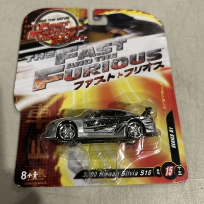 Joyride Fast & Furious Tokyo Drift 2000 Nissan Silvia S15 plateado nueva serie 01 Foto 1 de 4