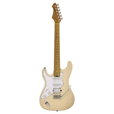 Aria Pro II 714-JH Fullerton Electric Guitar – Marble White - Image 1 of 3