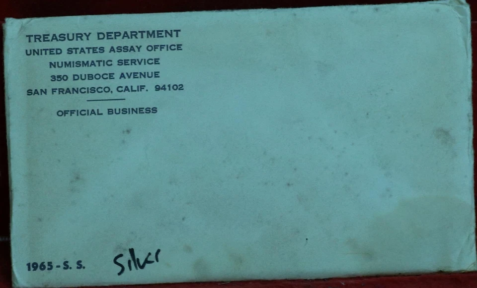 Uncirculated 1965 United States Silver Mint Set - Image 1 of 1