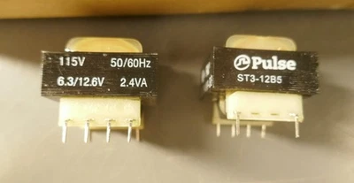 Lot of 14: Pulse ST3-12B5 Transformers  115V  6.3/12.6VDC  2.4A - image 1 of 4