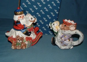FITZ & FLOYD NUTCRACKER SWEETS / RAT KING SUGAR & CREAMER SET - 1992 - MIB - Picture 1 of 14
