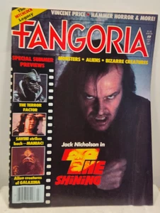 1980 Fangoria #7 Magazine - Jack Nicholson The Shining Cover - Picture 1 of 14
