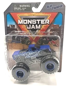 Monster Jam Blue Thunder 1:64 Series 7 True Metal Spin Master Black Reifen Neu - Bild 1 von 9