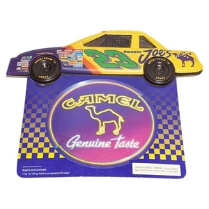 Rare Smokin Joes Camel Sign Cigarette NASCAR 1995 Schedule Vintage Jimmy Spencer - Picture 1 of 8