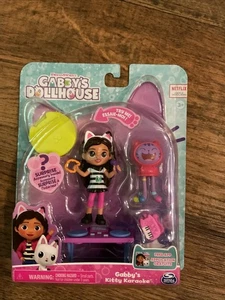 Gabby's Dollhouse KITTY KARAOKE W/ Surprise & DJ Catnip Figure Set - Picture 1 of 2