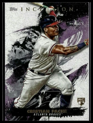 2021 Topps Inception #63 Cristian Pache - Image 1 of 2