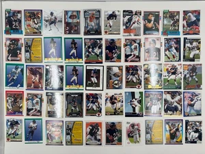 Lote de 200 tarjetas del equipo Chicago Bears DJ Moore Mark Carrier Dan Hampton Anthony Thomas - Imagen 1 de 20