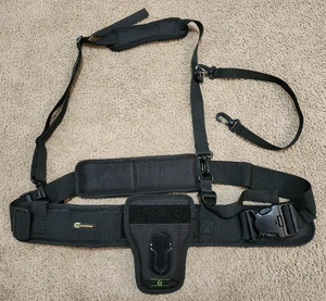 Funda de algodón para cámara Carry-Lite arnés cintura pecho negro - Imagen 1 de 8