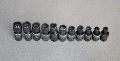 Snap On 3/8" Drive Impact Swivel IPFM Socket Set Of 11 9 - 19mm - Image 1 of 2