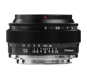TTartisan 50mm F2 Manual Focus Objektiv für Fuji X-Mount Kamera X-A1 X-A10 X-A2 X-T4 - Bild 1 von 4