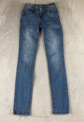 S.O.N.G женщин светло стирка синий джинсовой ткани узкие эластичные джинсы размер 1 - Изображение 1 из 4