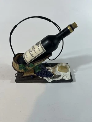 Yankee Candle Tart Melt Warmer Wine Bottle Merlot Basket Grape Decorative - Image 1 of 4