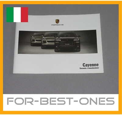 Italiano Porsche Cayenne 957 Garanzia Manutenzione supp manuale Serviceheft - Immagine 1 di 4