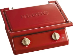 BRUNO Electric Grill Sand Sandwich Maker Double Hot Sandwich + Grill Plate JPN - Picture 1 of 5
