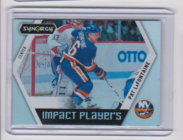 2017 2017-18 UPPER DECK SYNERGY PAT LAFONTAINE IMPACT PLAYERS IP-41 ISLANDERS - Image 1 of 2