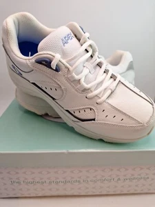 Apex V854 scarpe da ginnastica larghe da donna bianche taglia 9,5 larghe - Foto 1 di 7