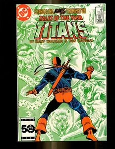 TALES OF THE TEEN TITANS 55 (9.8) DEATHSTROKE COVER DC (B038) - Picture 1 of 2