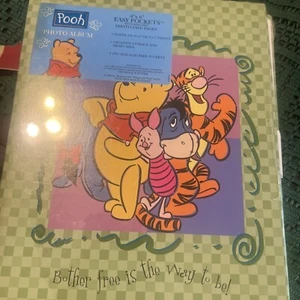 Vtg Holson Disney Winnie The Pooh & Friends photo album RARE - Picture 1 of 7