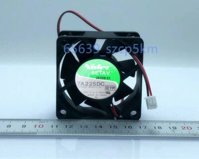 Original NIDEC 6025 B34467-16 TA225DC 2 Wires Cooling Fan 12V 0.35A  - Image 1 of 2