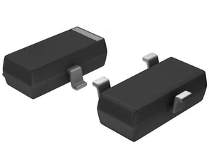 Transistor MOSFET N-CH 60V 115MA TO236 2N7002-T1-E3 Vishay Siliconix 12 un. - Imagen 1 de 3