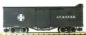 BUDDY L SANTA FE BOX CAR W METAL WHEELS - Picture 1 of 4