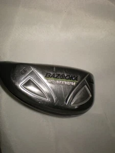 LEFTY Toue Edge Bazooka Platinum 7-33* Hybrid Iron 69g R Flex Graphite LH 38" - Picture 1 of 7