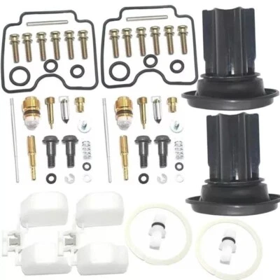 FOR YAMAHA XVS1100 99-2007 V-Star XVS 1100 Carburetor Repair Kit Diaphragm Float - Image 1 of 3