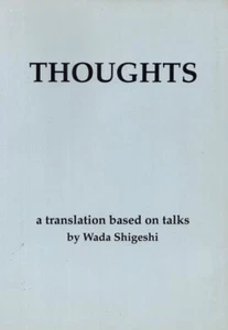 Thoughts: A Translation Based on Talks by Wada Shigeshi Buddhism - Imagen 1 de 1
