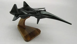 ADF-01 FALKEN Avión de Combate Escritorio Caoba Horno Madera Secada Modelo Pequeño Nuevo - Imagen 1 de 5