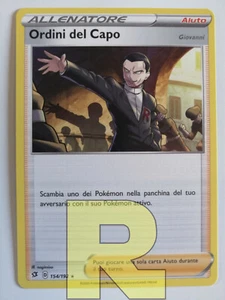 Ordini Del Capo / Boss Orders ® SWSH2 154/192 ® Rara ® Pokemon ® Italiano - Picture 1 of 1