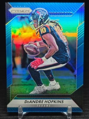 2016 Panini Prizm DeAndre Hopkins Light Blue /199 Kansas City Chiefs - Image 1 of 2