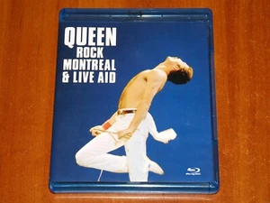 QUEEN FREDDIE MERCURY ROCK MONTREAL CONCERT 1981 & LIVE AID BLU-RAY Like New - Imagen 1 de 2