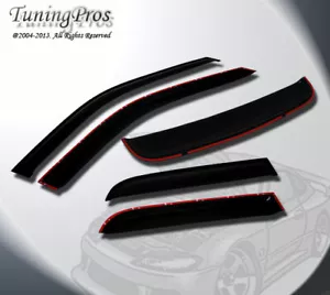 JDM Outside Mount Vent Window Visor Sunroof 5pc For Toyota Sequoia 01-07 4 Door - Picture 1 of 4