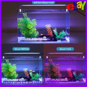 Aquarium Light Bar LED Fish Tank Clip Lamp Plant Grow Lighting (18cm US)