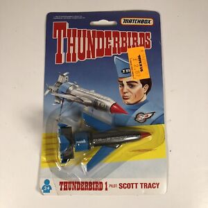 Matchbox Thunderbird 1 Pilot Scott Tracy Rocket Ship Diecast Collectible (SEALED