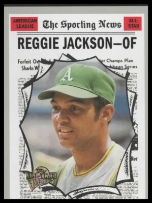 2004 Topps All-Time Fan Favorites #5 Reggie Jackson - Image 1 of 2