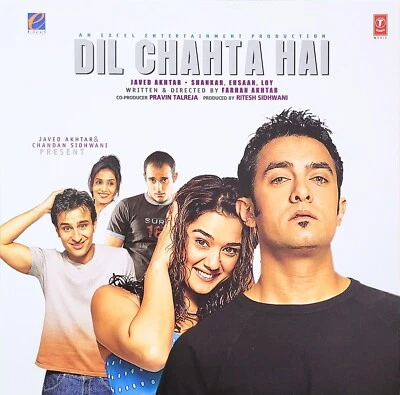 Dil Chahta Hai - New Bollywood LP Vinyl Record (Gatefold Cover, 180 Gram) - Image 1 of 3