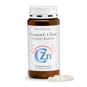 Vitamin C+Zink Langzeit-Kapseln ▷ vitale Abwehrkräfte 180 Kapseln | 90,52€/kg - Bild 1 von 1