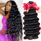 Deep Wave Human Hair Bundles 3PCS/4PCS Hair Weave Bundles 10''-28'' Extensions