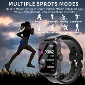 Reloj Inteligente Impermeable Podómetro Iphone Y Android Monitoreo Del Sueño - Imagen 1 de 18