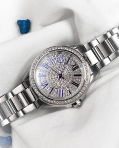 Casio Sheen SHE-4510D-7 Women's Watch inlaid with Swarovski Crystals - Picture 1 of 4