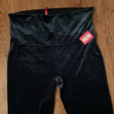 Spanx Pants Womens 3X malachite Velvet Leggings pl Stretch Comfort Shaping 2070P - Image 1 of 4