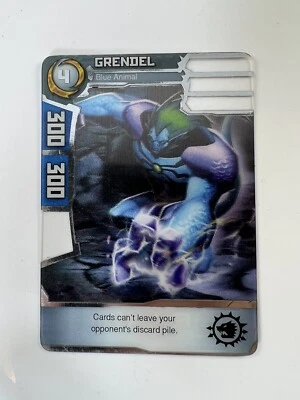 2011 Redakai: Conquer the Kairu, Grendel Blue Animal #2-MON-2303, Hologram Card - Image 1 of 2